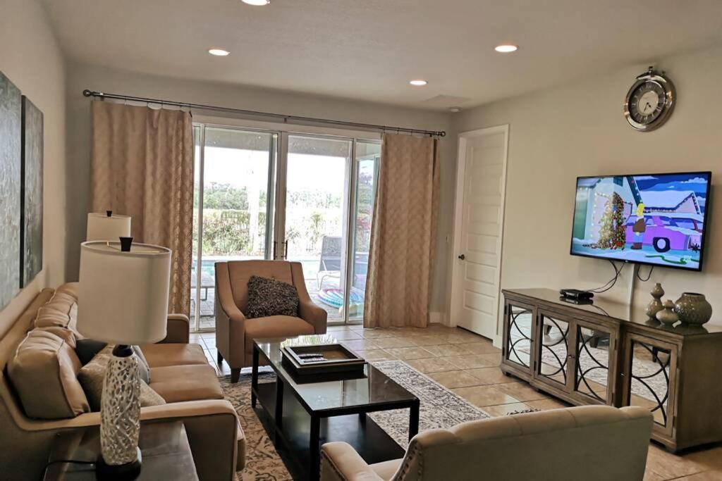 Luxurious Modern Villa Near Disney With Theater, Pool And Spa In Encore Resort At Reunion Orlando Eksteriør bilde