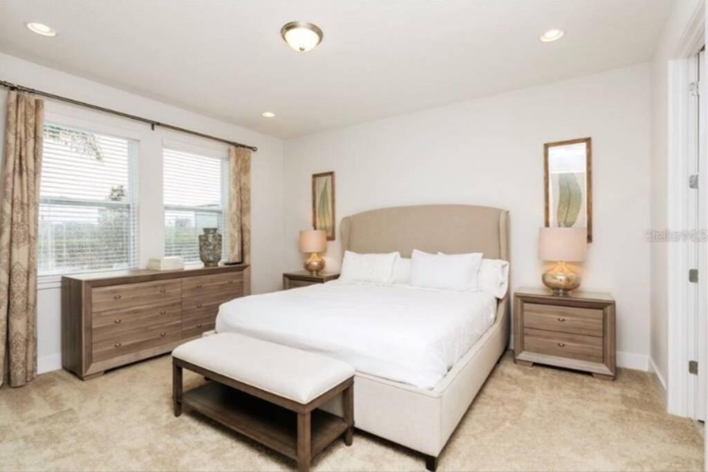 Luxurious Modern Villa Near Disney With Theater, Pool And Spa In Encore Resort At Reunion Orlando Eksteriør bilde