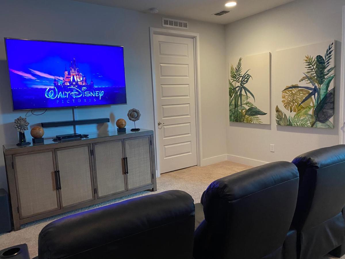 Luxurious Modern Villa Near Disney With Theater, Pool And Spa In Encore Resort At Reunion Orlando Eksteriør bilde
